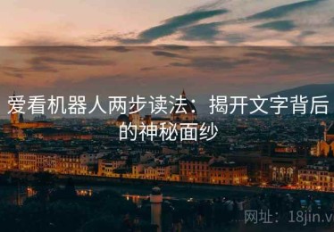 爱看机器人两步读法：揭开文字背后的神秘面纱