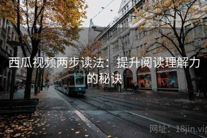 西瓜视频两步读法：提升阅读理解力的秘诀