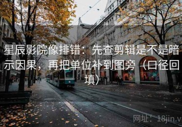 星辰影院像排错：先查剪辑是不是暗示因果，再把单位补到图旁（口径回填）