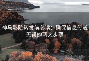 神马影院转发前必读：确保信息传递无误的两大步骤
