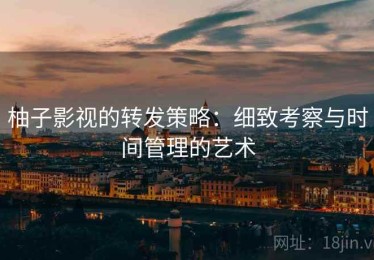 柚子影视的转发策略：细致考察与时间管理的艺术