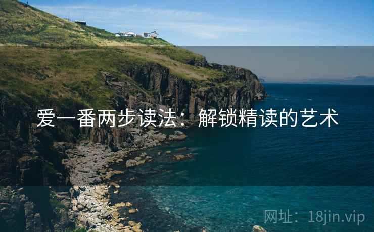 爱一番两步读法：解锁精读的艺术
