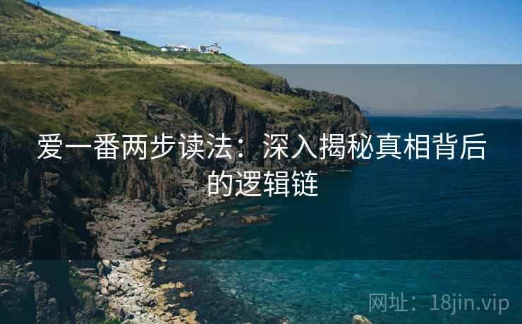 爱一番两步读法：深入揭秘真相背后的逻辑链